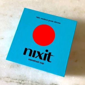 Nixit menstrual cup with packaging